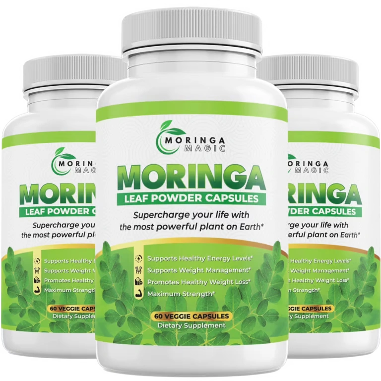 Moringa Magic 3 bottle